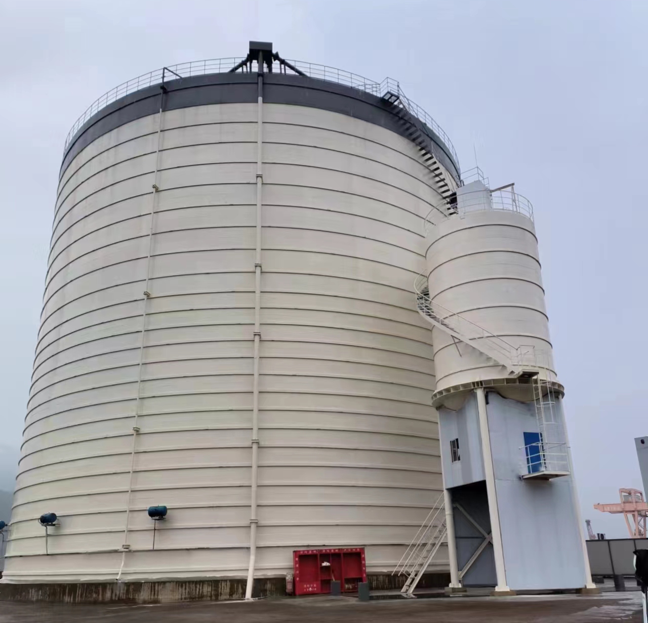 昌乐10万吨水泥钢板库