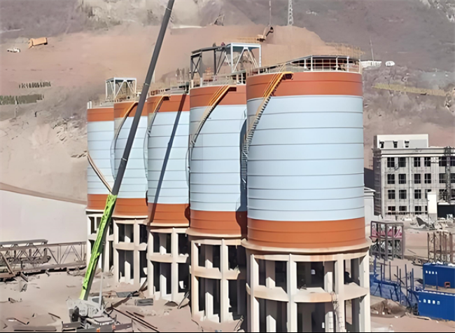 昌乐高架钢板仓